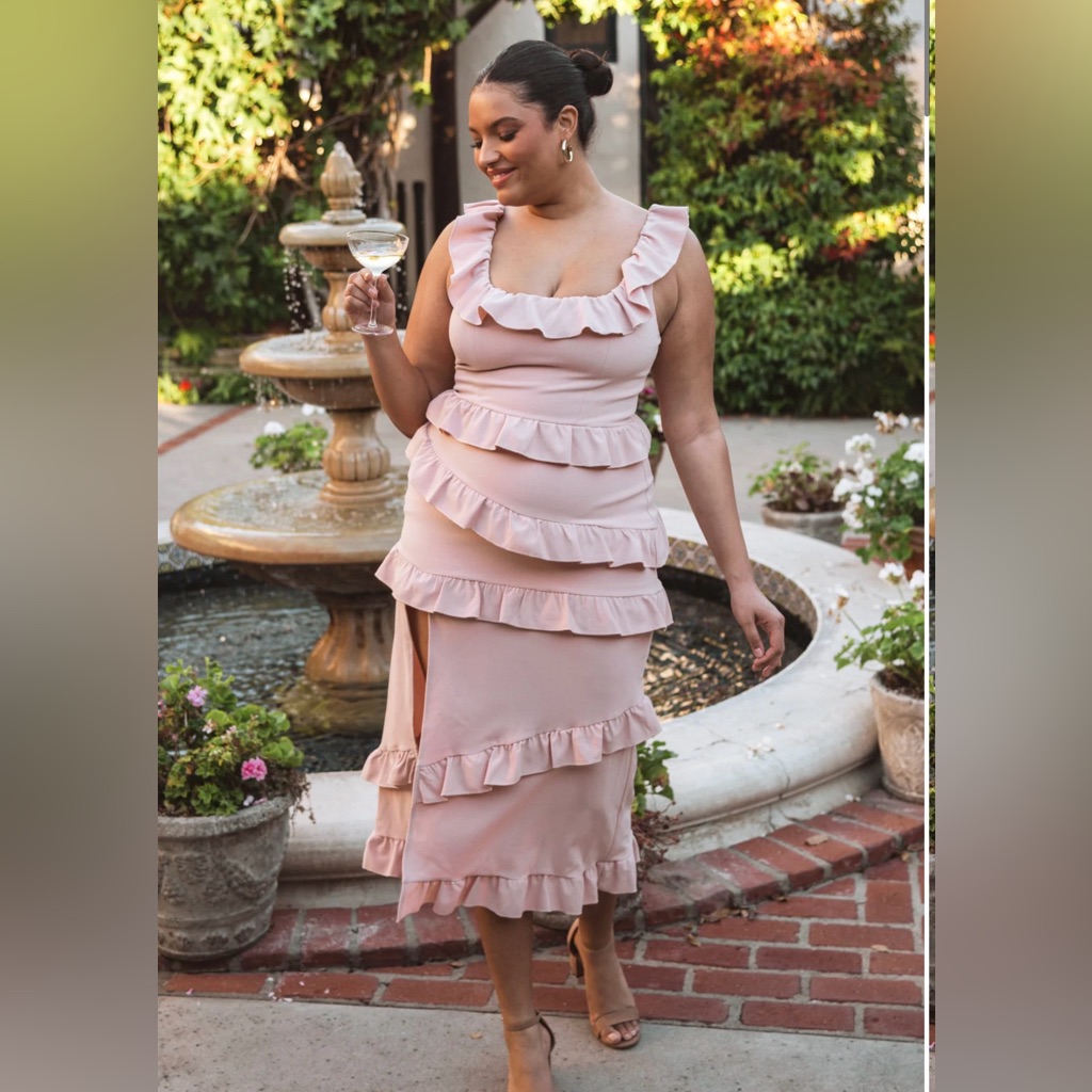 Show Me Your Mumu Greta Dress In Dusty Blush